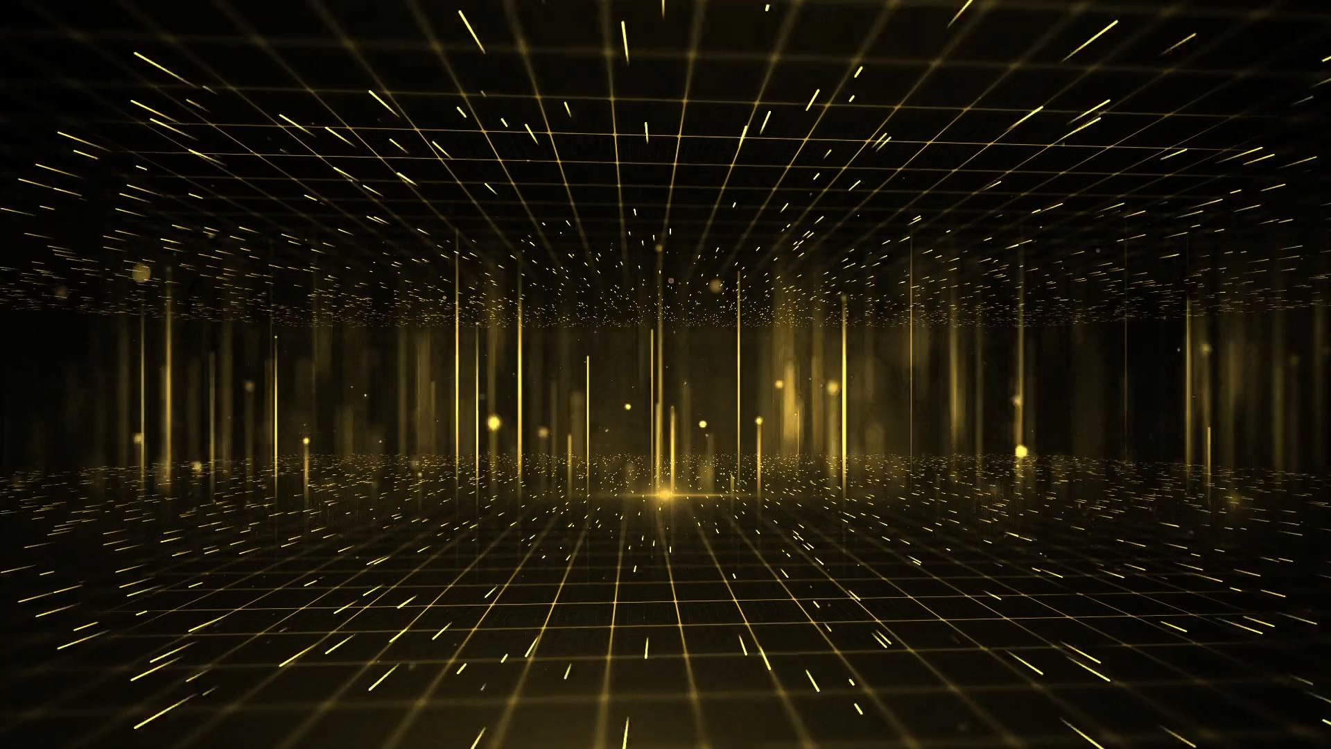 金色粒子背景特效视频素材视频的预览图
