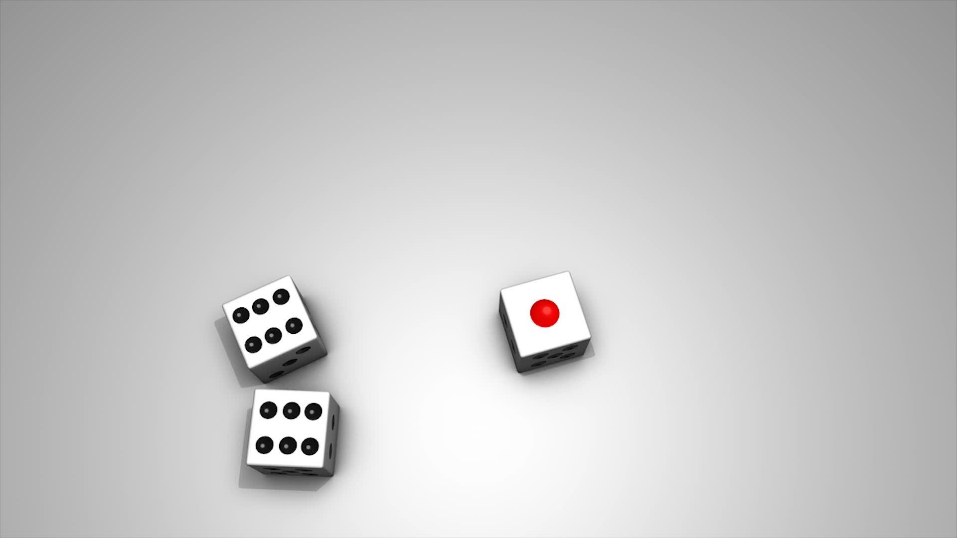 骰子3D动画视频的预览图