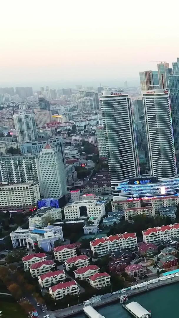 青岛城市海岸航拍视频的预览图