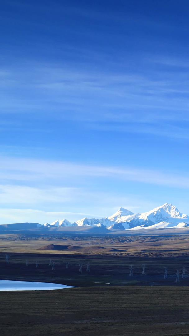 希夏邦马峰海拔8000米延时视频视频的预览图