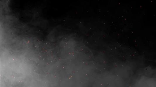 烟雾粒子背景视频的预览图