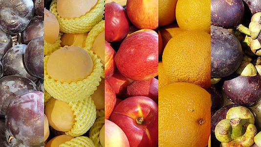 超市里的各种水果的预览图