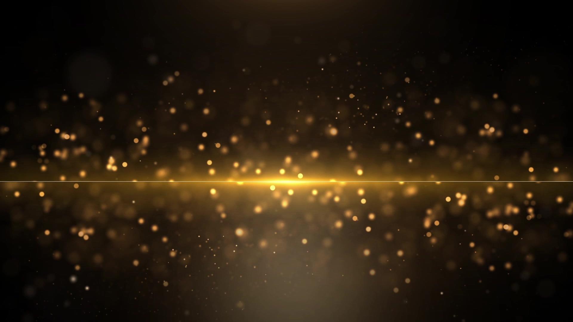 金色粒子颁奖年会视频的预览图