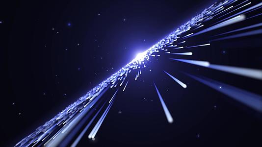 粒子光线空间穿梭背景视频的预览图