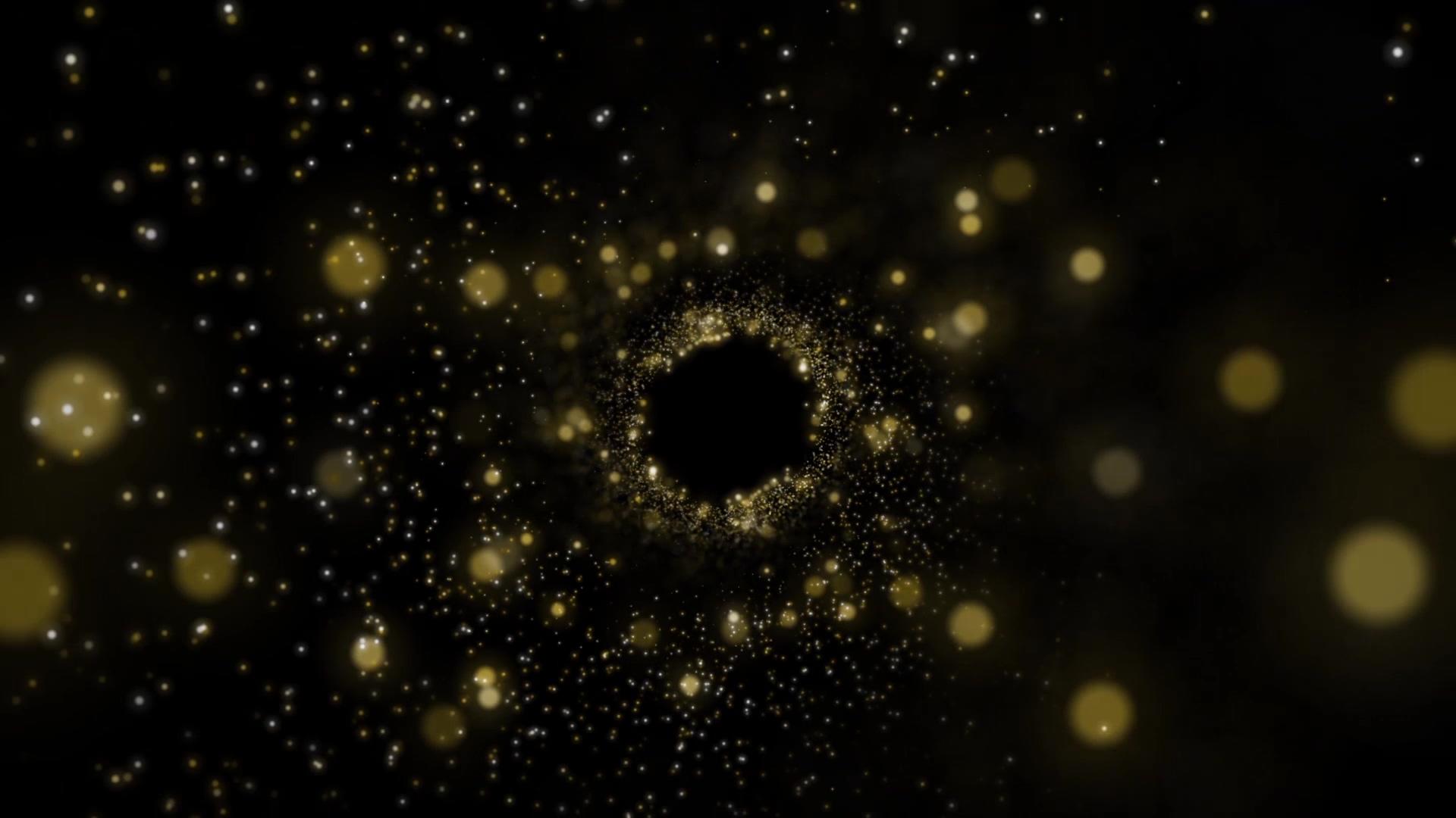 粒子圆圈发射背景视频的预览图