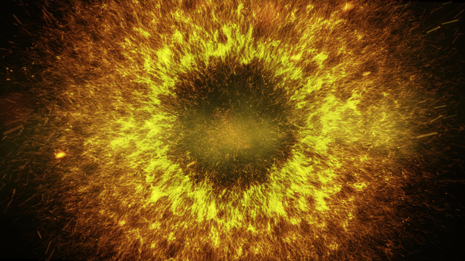 粒子光束震撼碰撞炸开视频的预览图