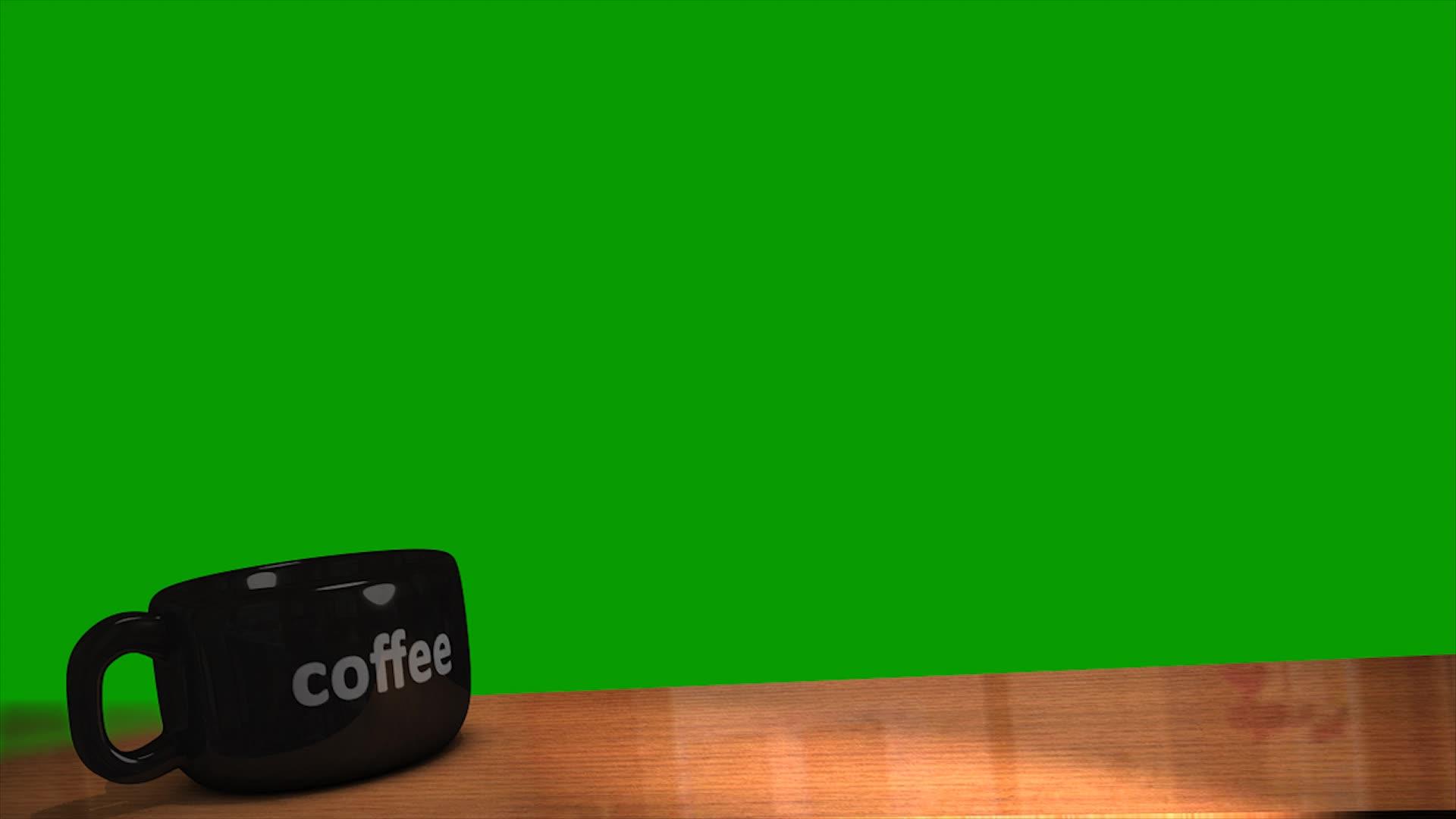 咖啡杯动画视频的预览图