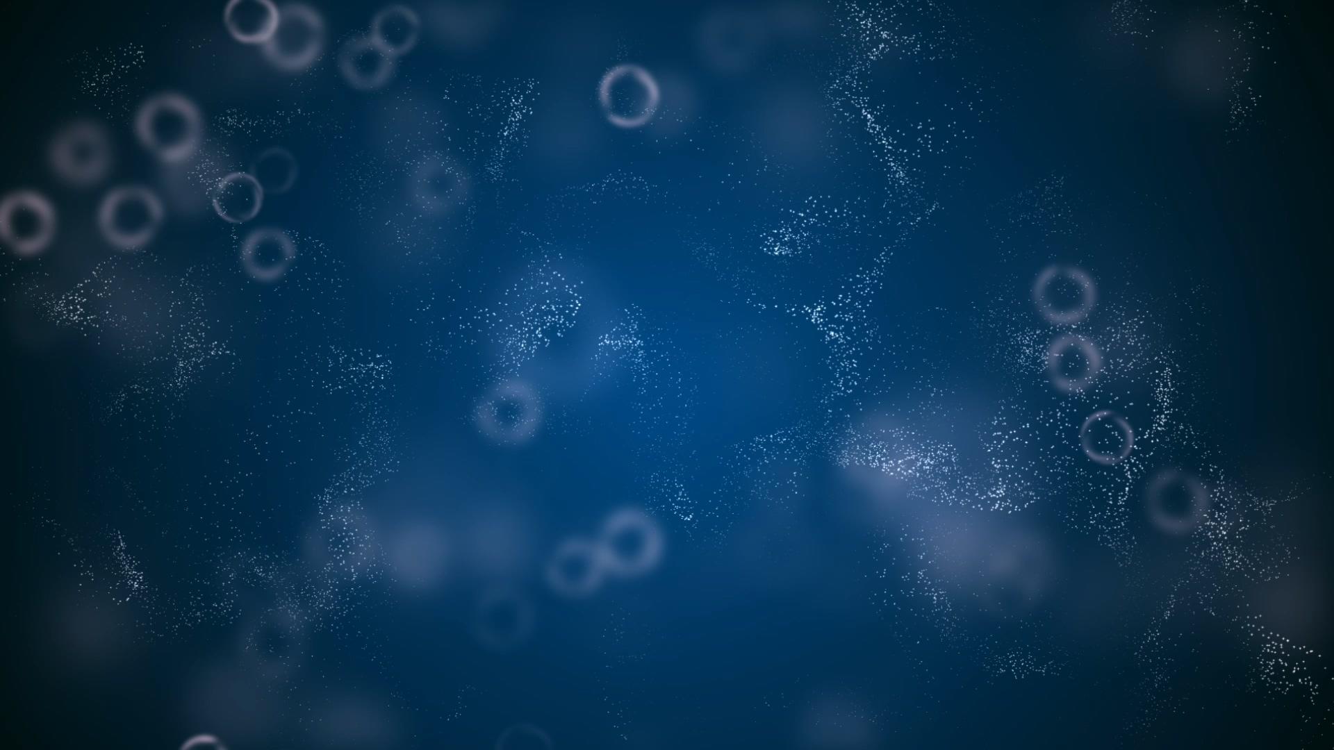 粒子水泡背景视频的预览图