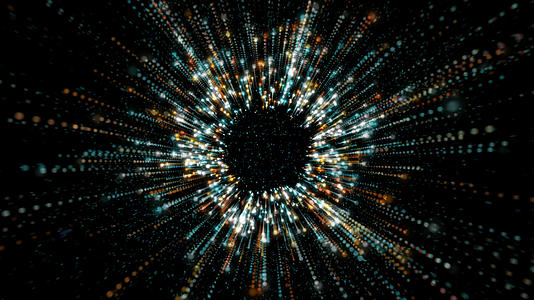 透明通道科技爆炸粒子视频的预览图