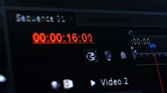 时间代码数字软件小时分钟特写时间视频的预览图