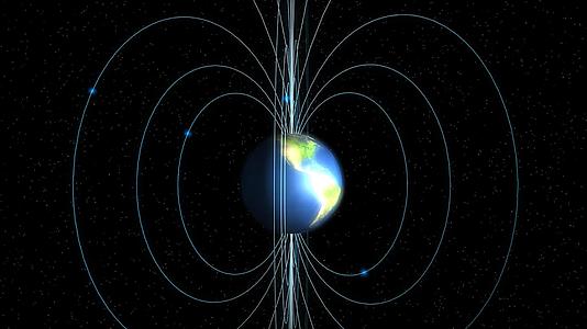 地球磁场行星科学物理学教育视频的预览图