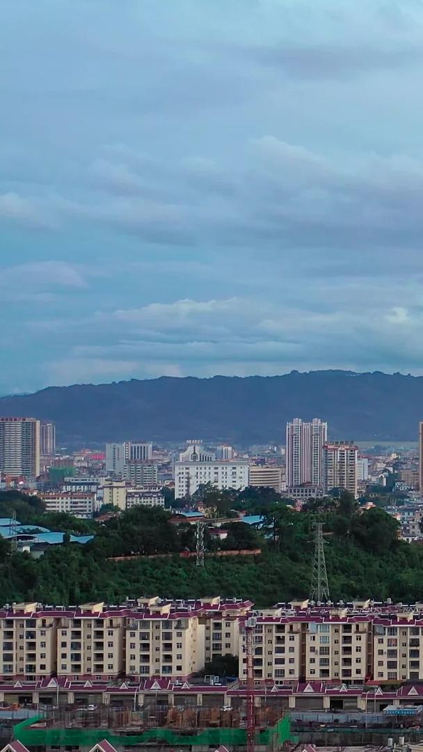 城市全景实拍航拍视频的预览图