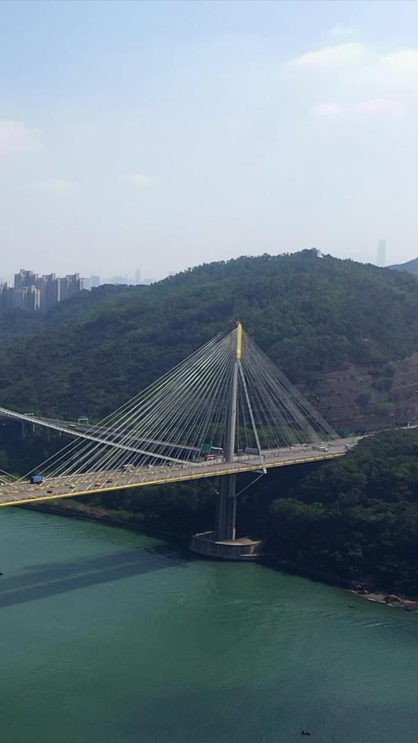 俯瞰香港荃湾视频的预览图