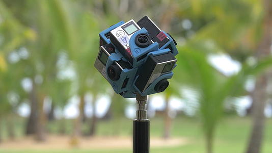 六台Gopro相机拍摄全景视频视频的预览图