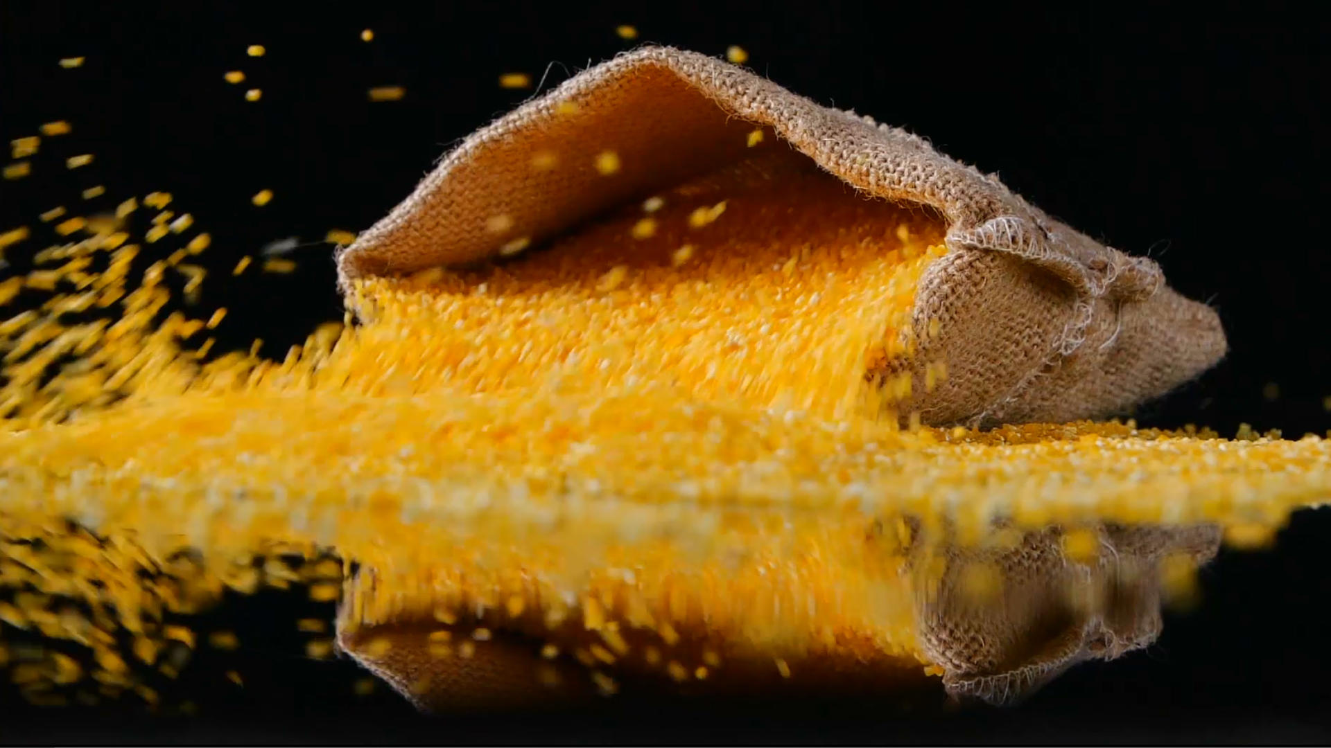 升格玉米渣玉米糁玉米碎视频的预览图