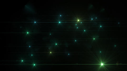 4K绚丽星星闪烁动画元素视频的预览图