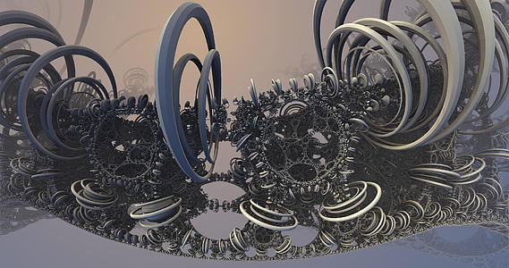 3d机械齿轮风抽象场景视频的预览图