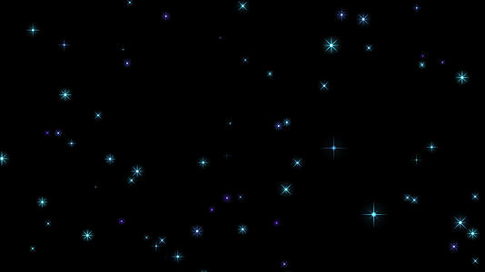 星光粒子动画修饰视频的预览图