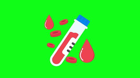 血液测试mg动画视频的预览图