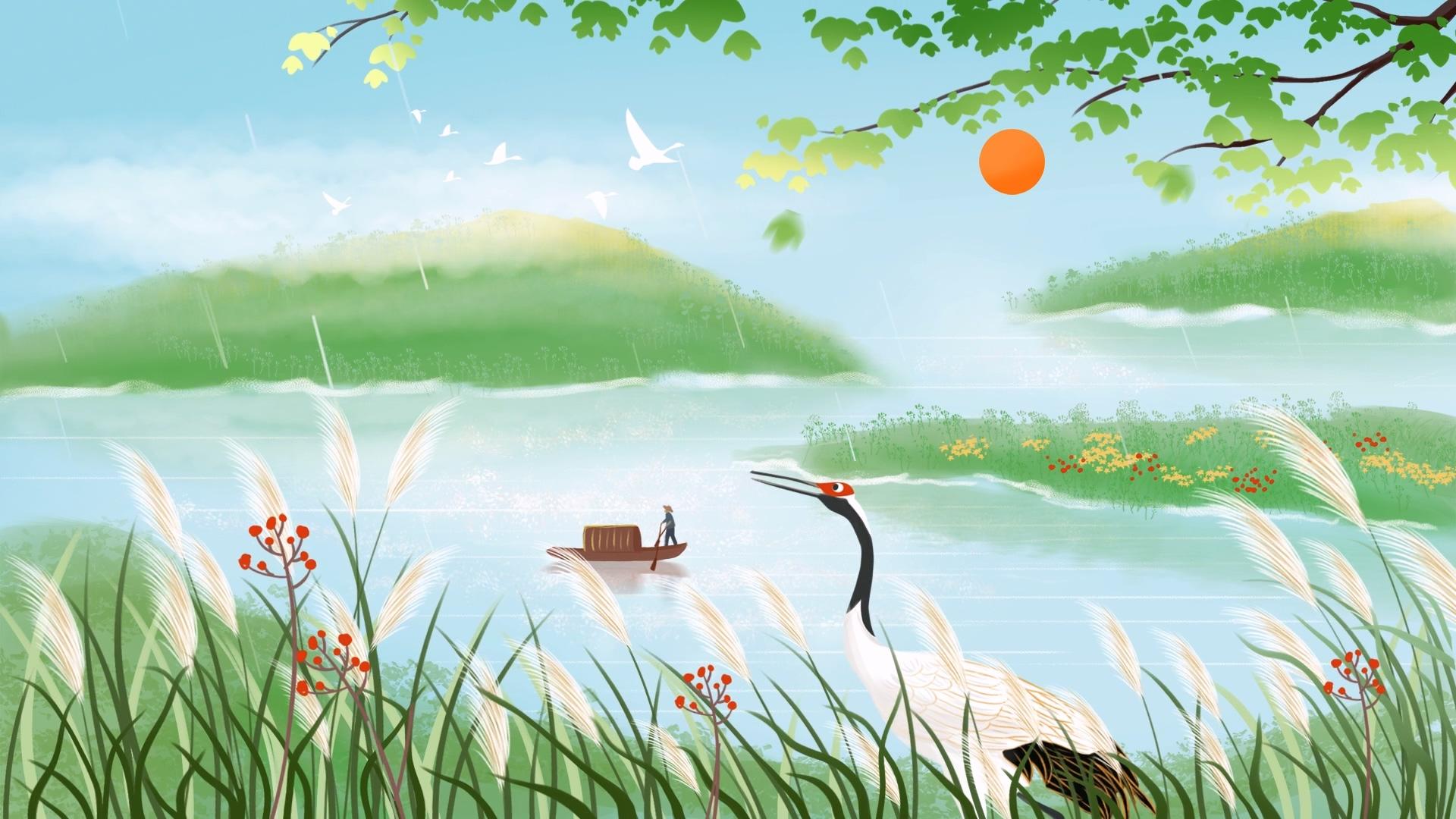 白露背景视频视频的预览图