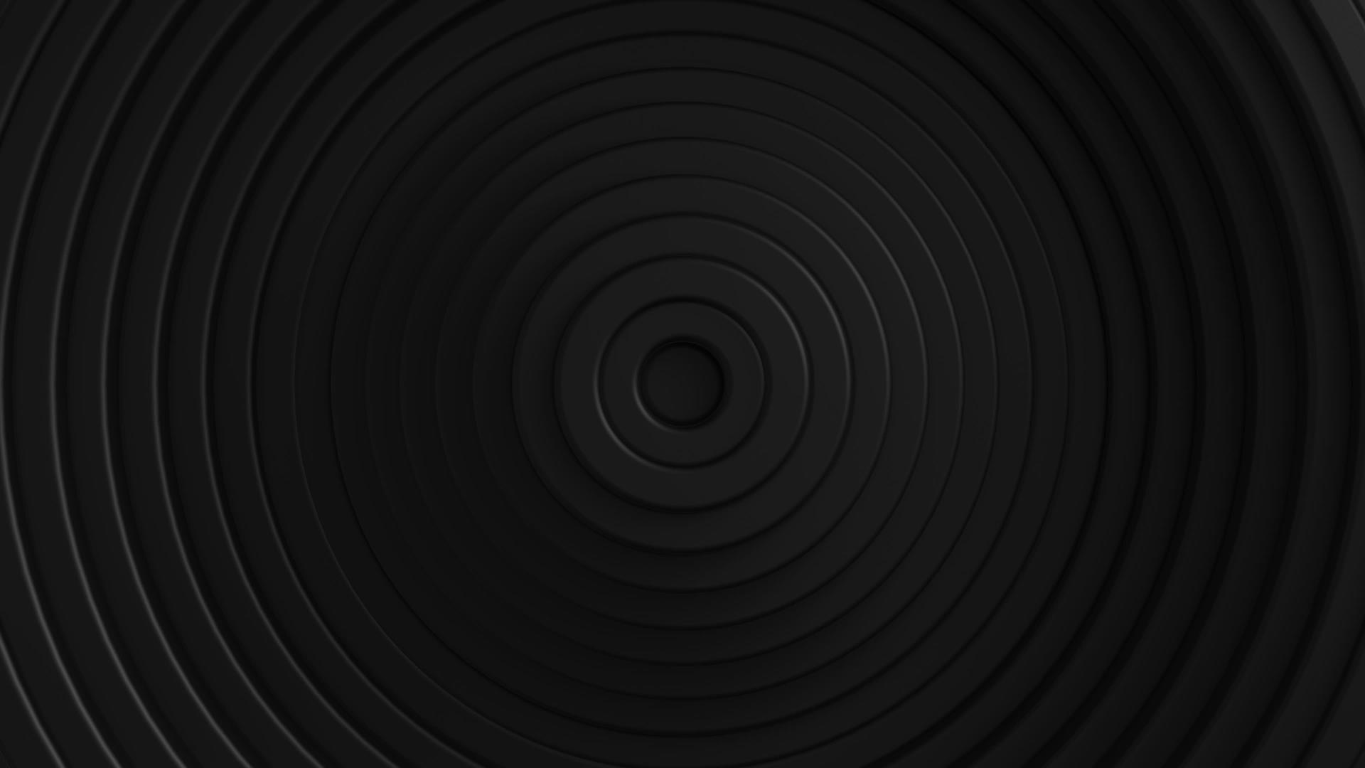 抽象图案黑色清洁环动画视频的预览图