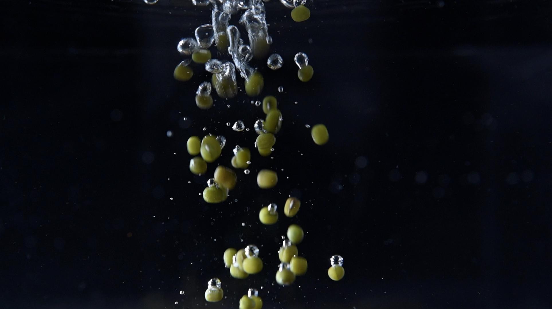 升格绿豆落水视频的预览图