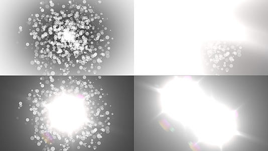 4种光斑转场4K视频的预览图