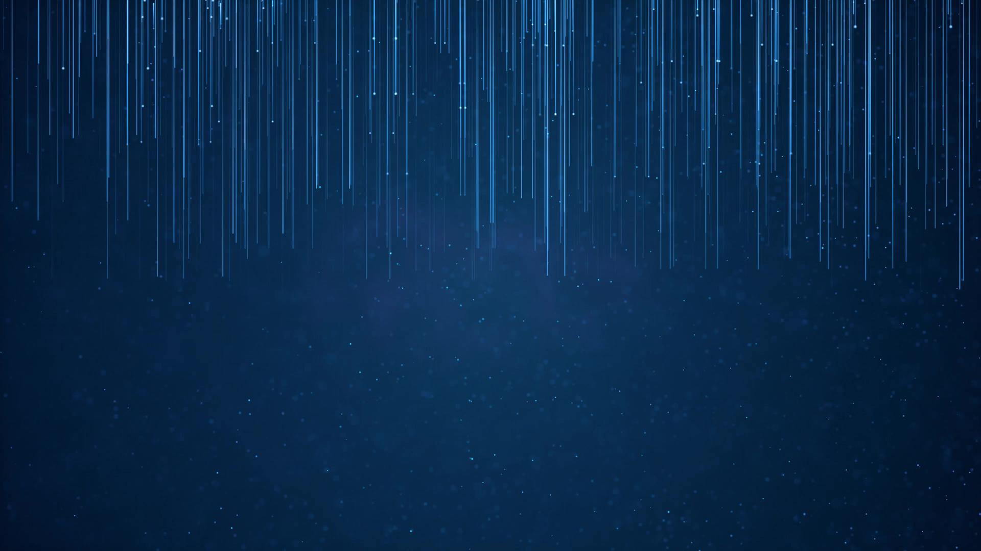 4K蓝色光线粒子背景视频的预览图