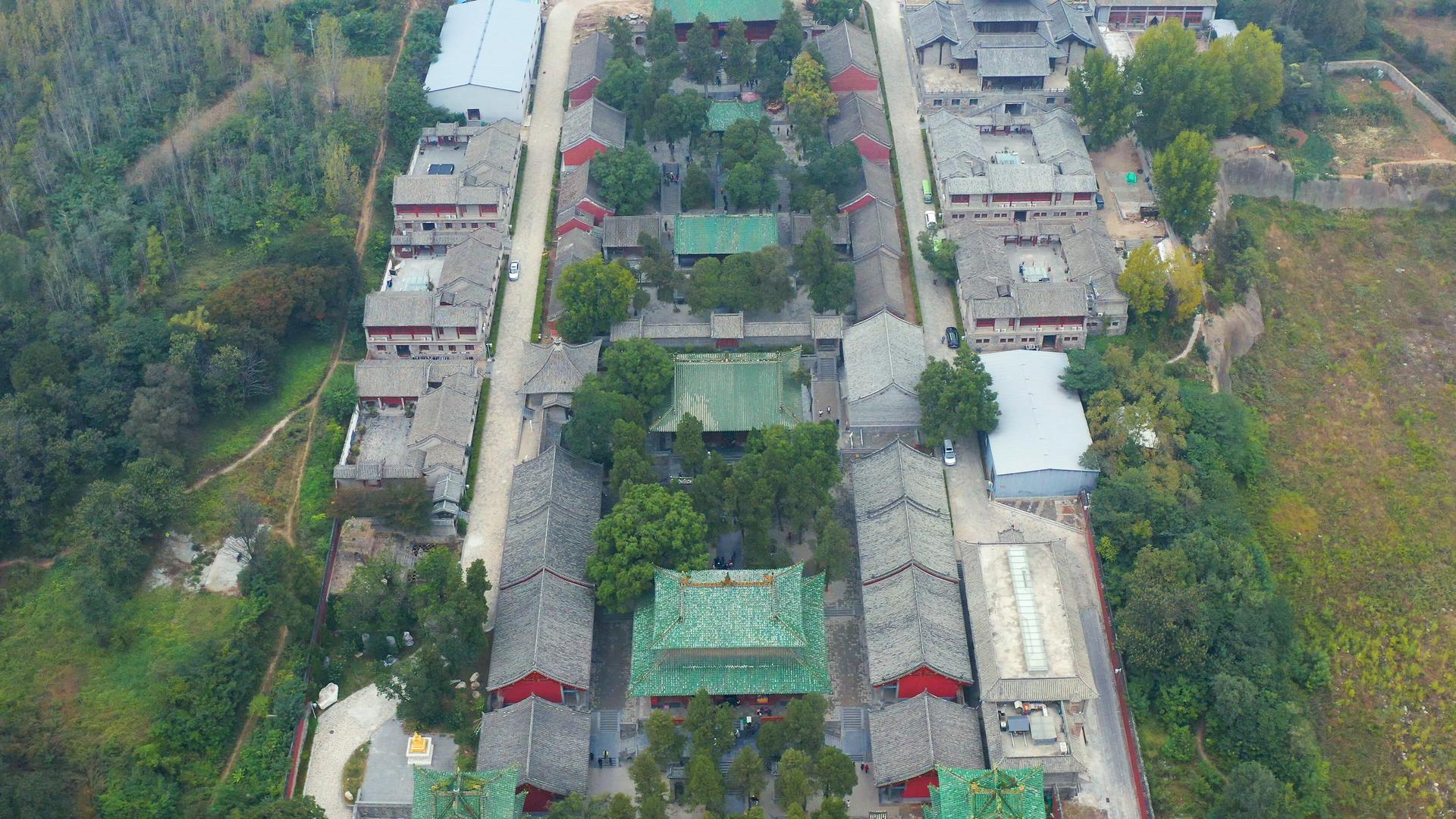少林寺4K航拍视频的预览图