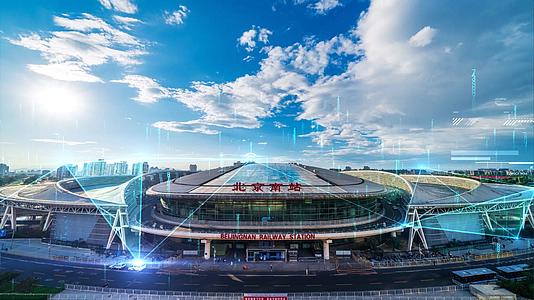北京科技城市光线5GAE模板视频的预览图