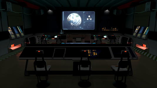 元宇宙3d未来科技操作台指挥中心V2视频的预览图