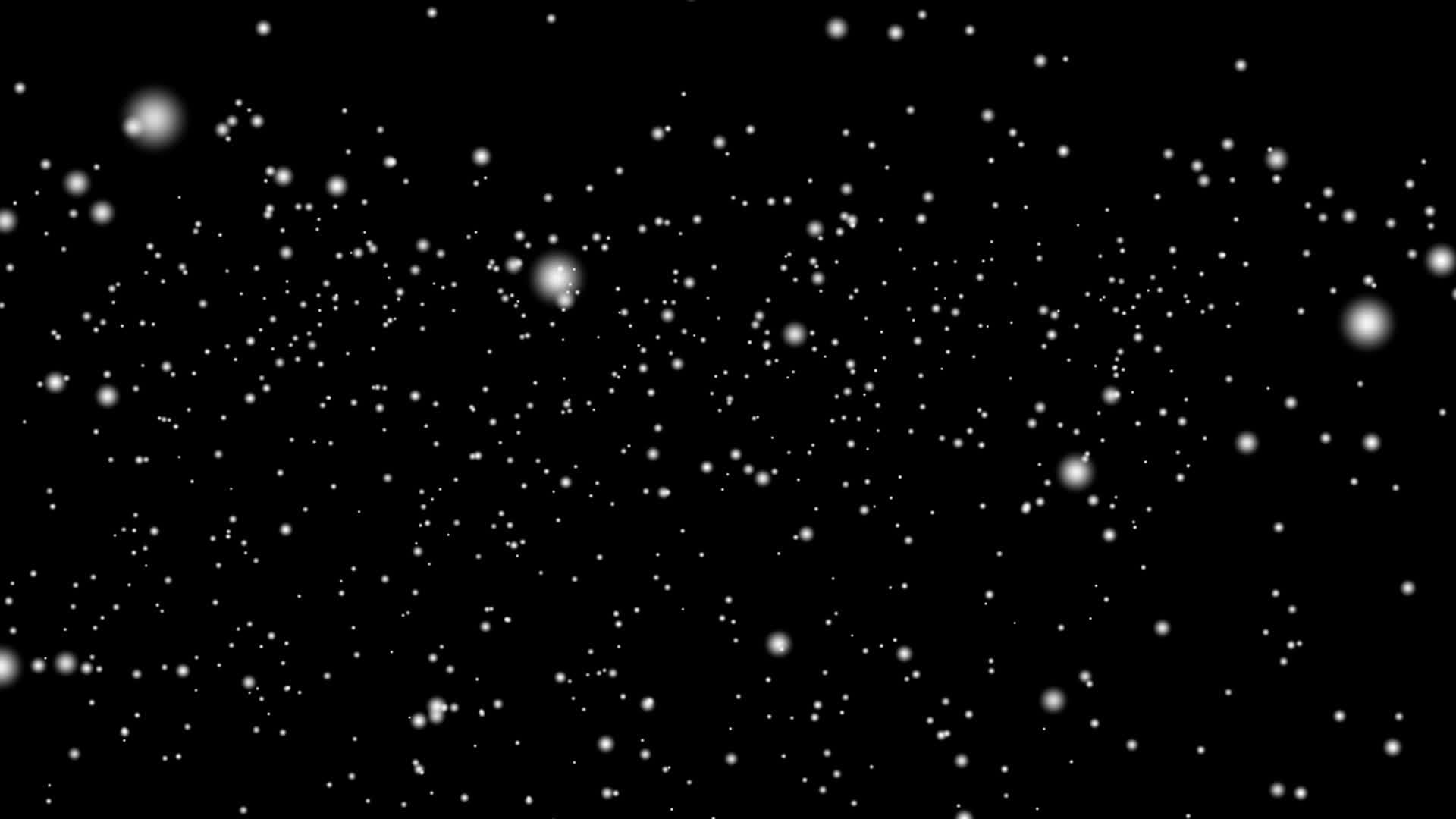 黑色背景下有大雪的动画视频的预览图
