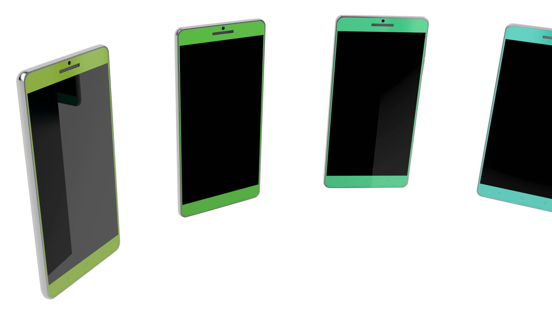 3d智能手机颜色不同视频的预览图