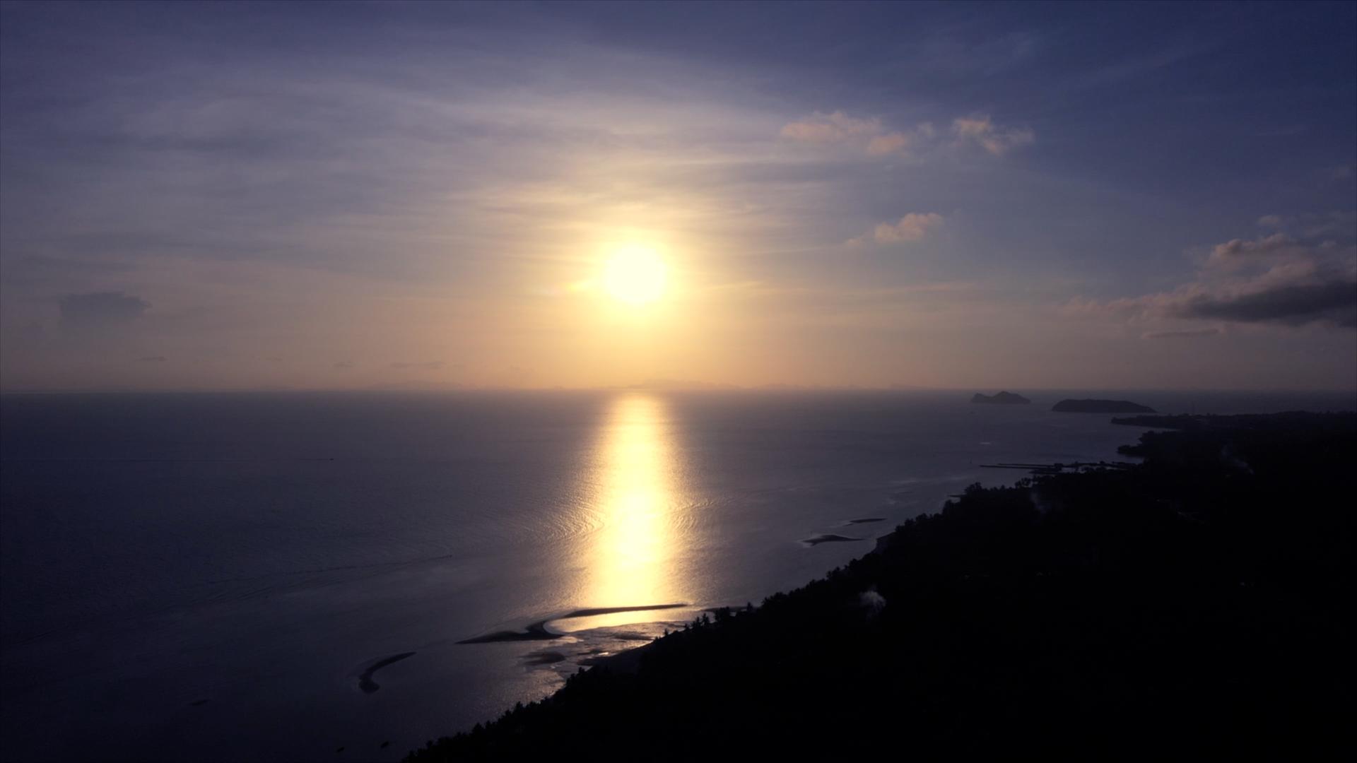 泰国帕岸岛日落视频的预览图