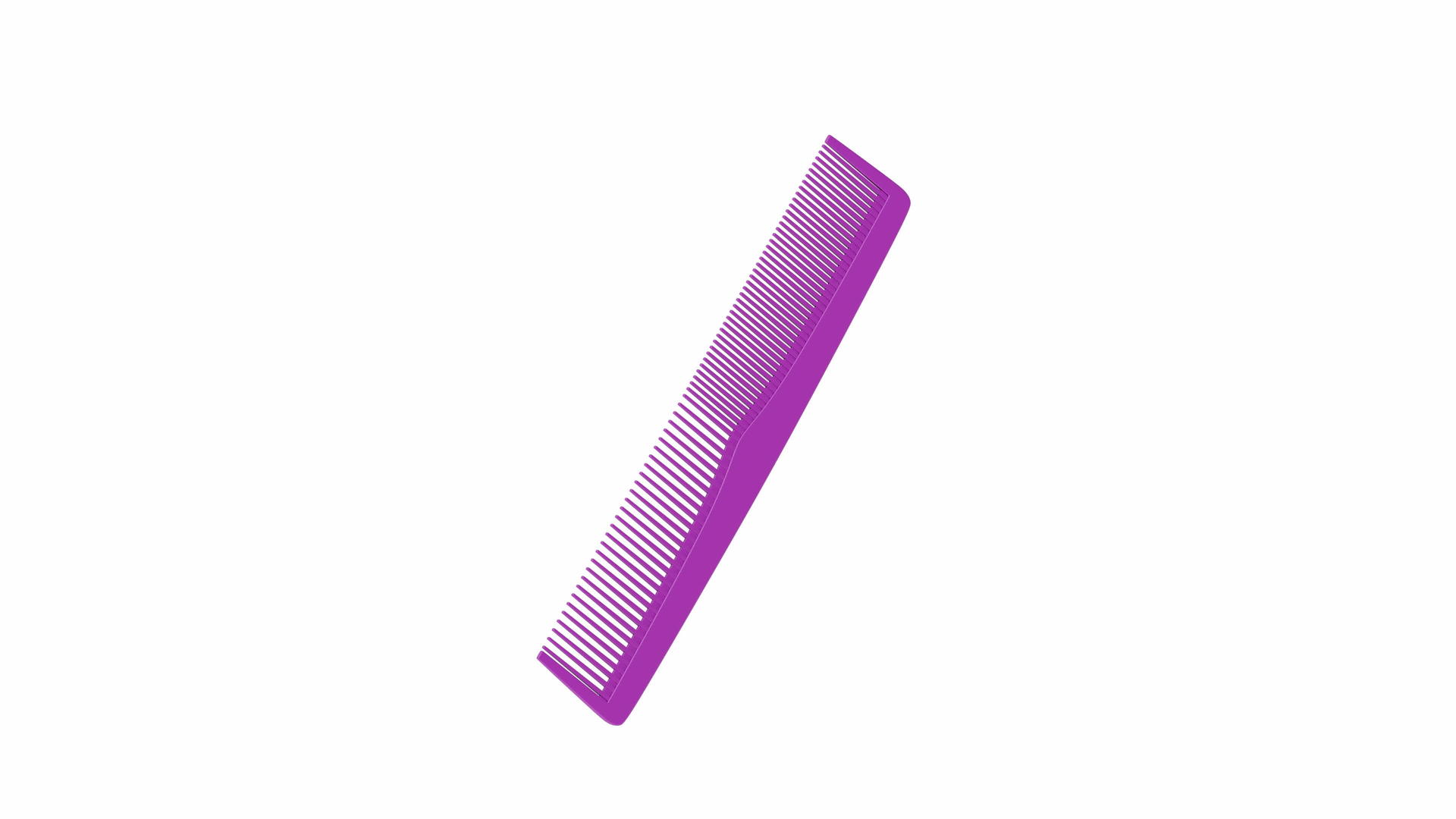 紫色塑料梳视频的预览图