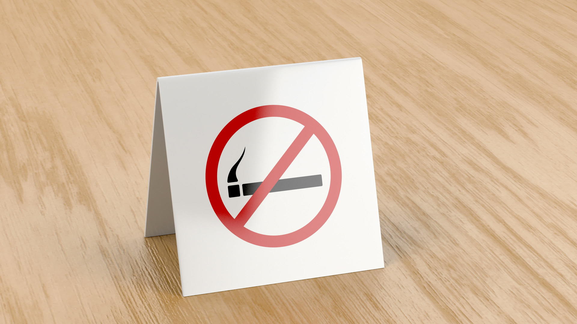 禁止吸烟标志3d动画视频的预览图