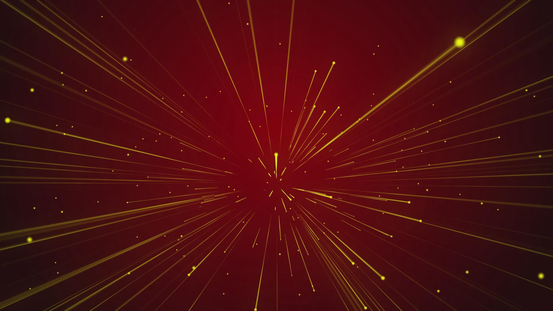 金色粒子冲击背景视频的预览图