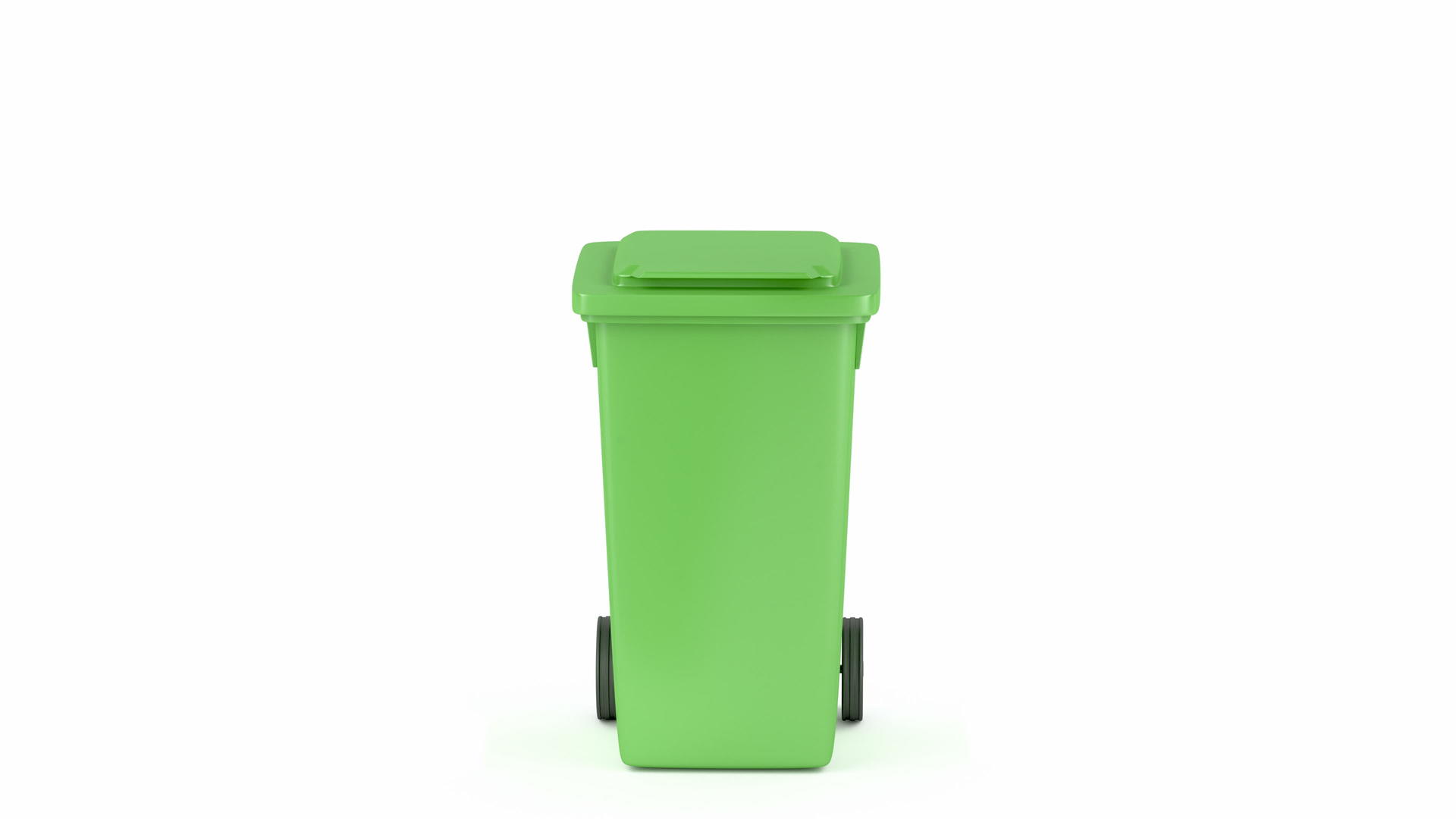 绿色塑料废物容器视频的预览图