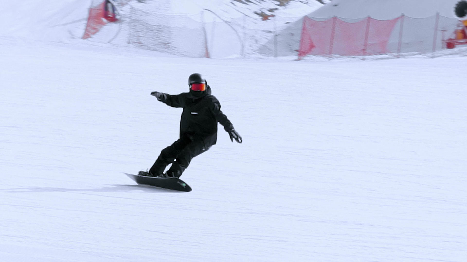 马鬃山滑雪冬季运动极限运动视频的预览图
