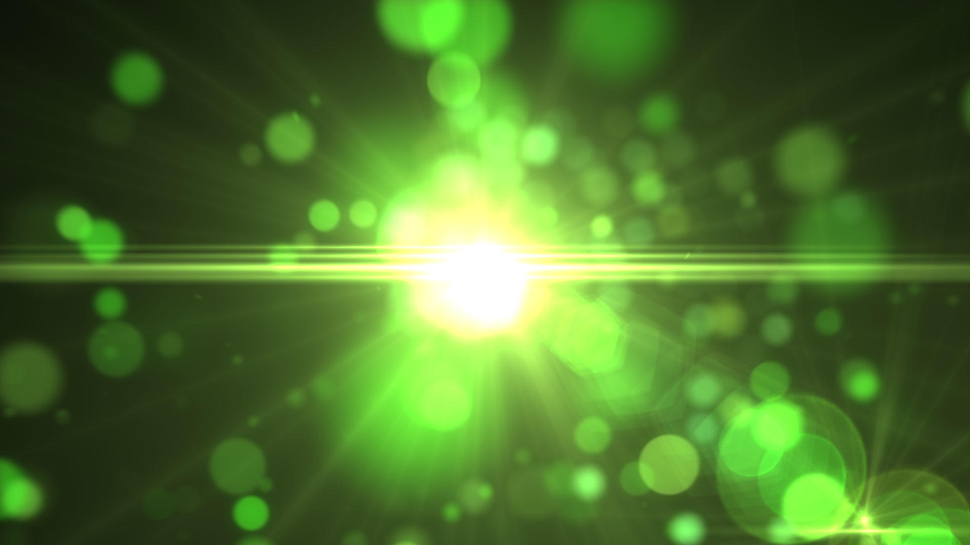 绿色震撼粒子光效元素转场视频的预览图