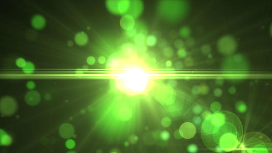 绿色震撼粒子光效元素转场视频的预览图