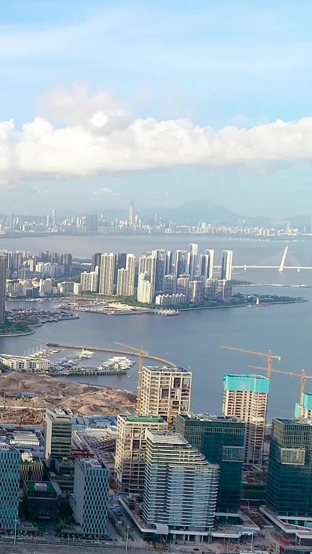 深圳南山区蛇口建筑群视频的预览图