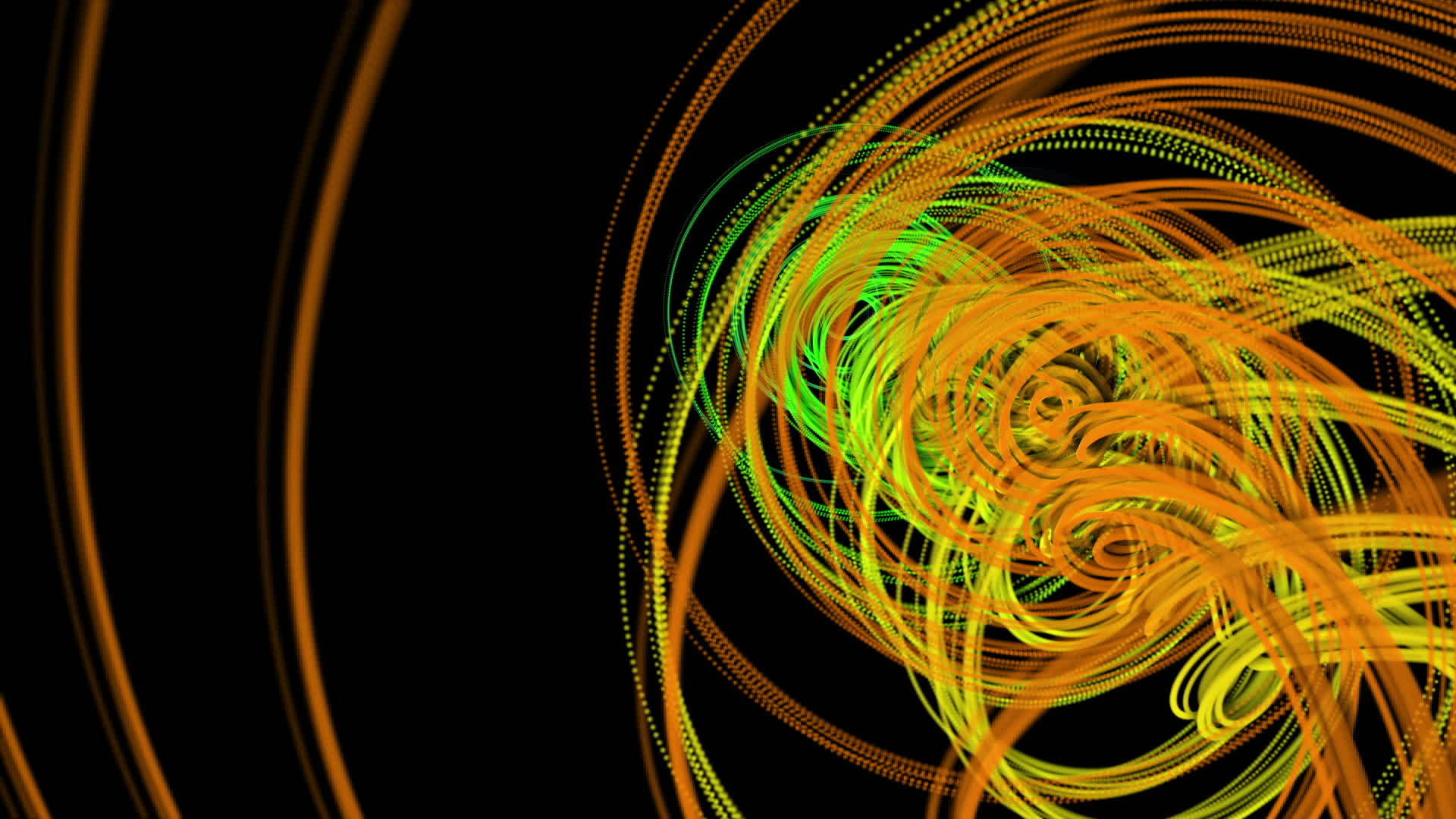 旋转动画的螺旋形状视频的预览图
