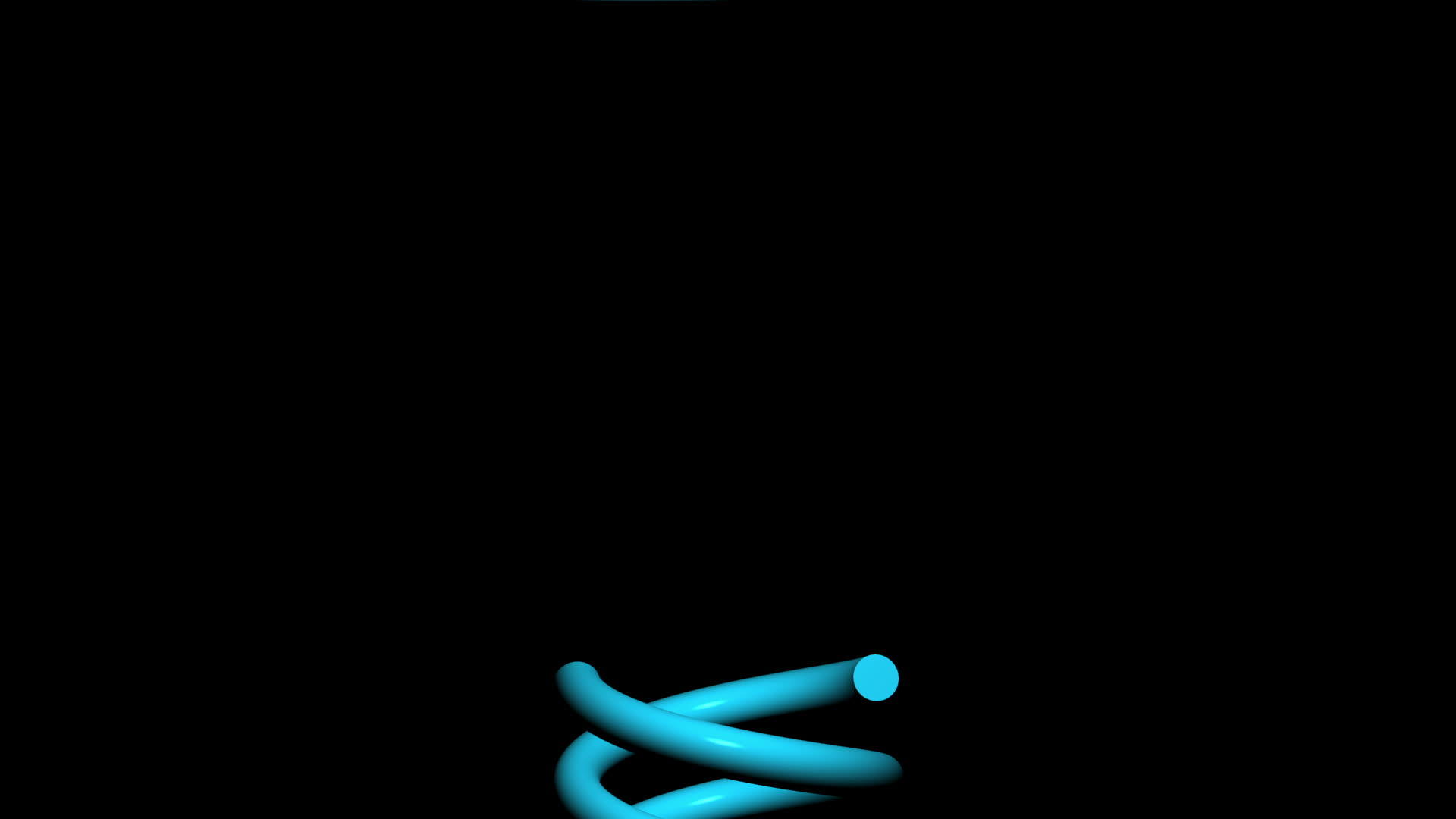 蓝色螺旋形状旋转动画视频的预览图