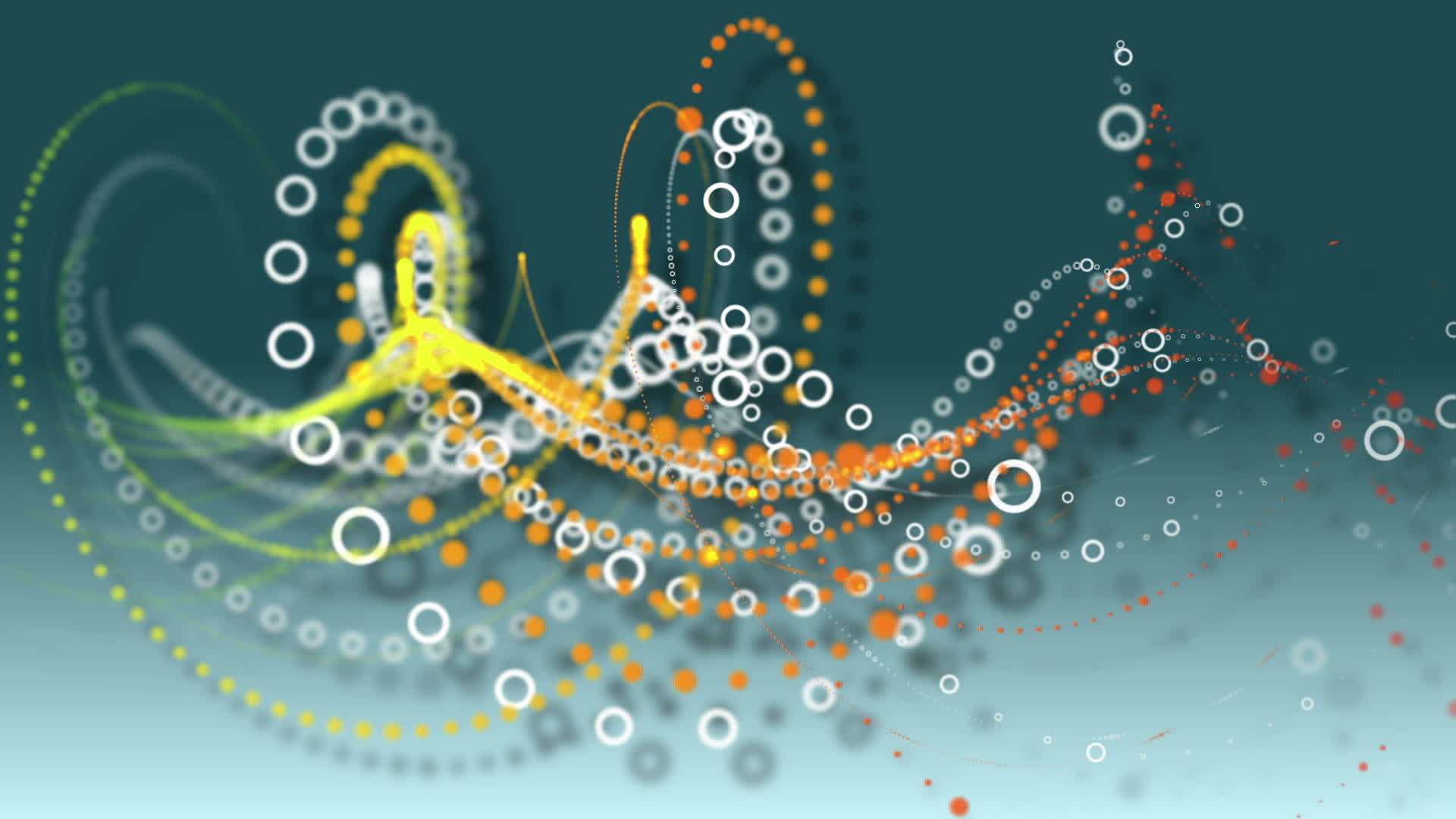 计算机生成螺旋形状旋转的动画视频的预览图