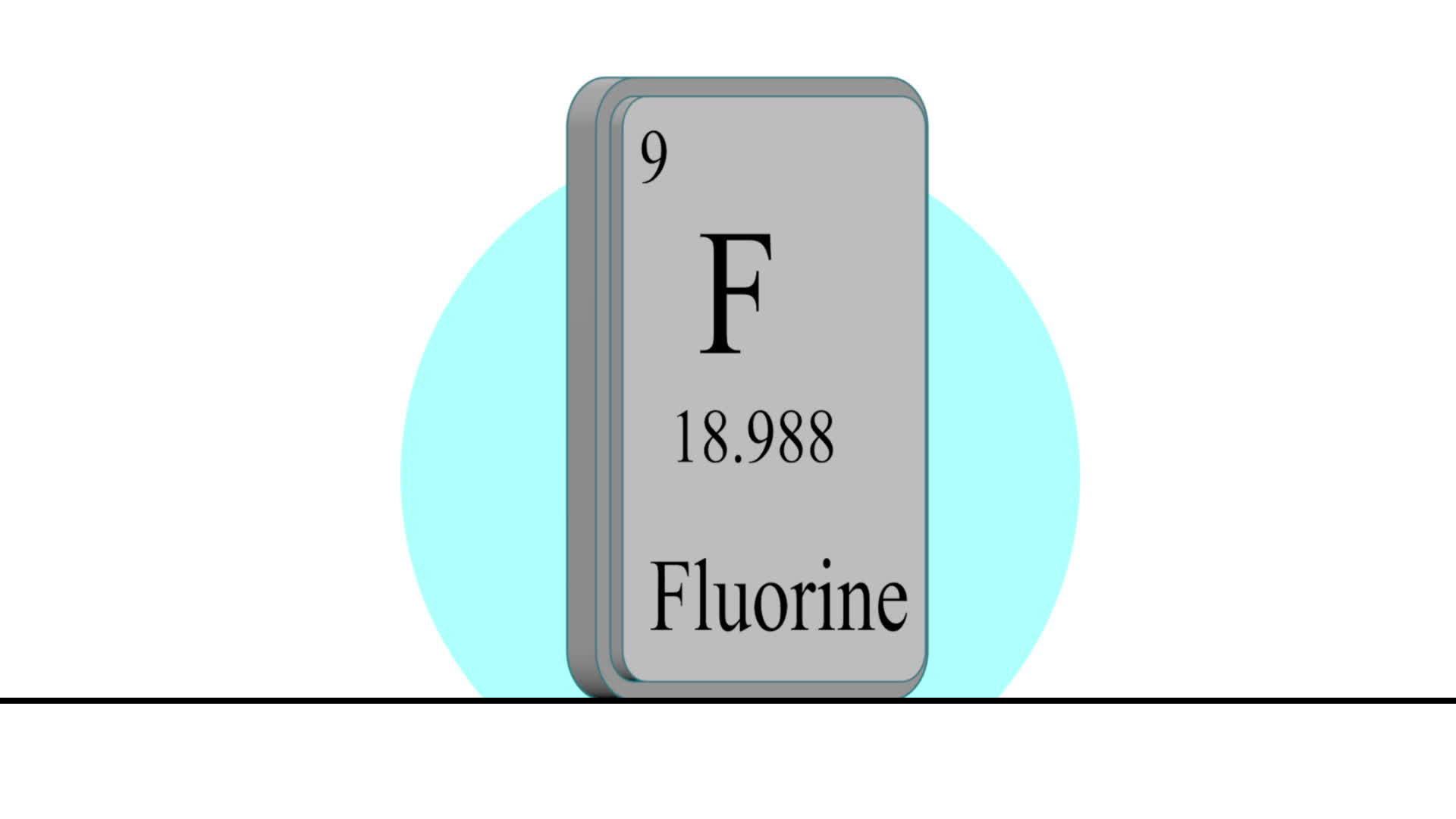 氟化物月经系统周期表中的元素视频的预览图
