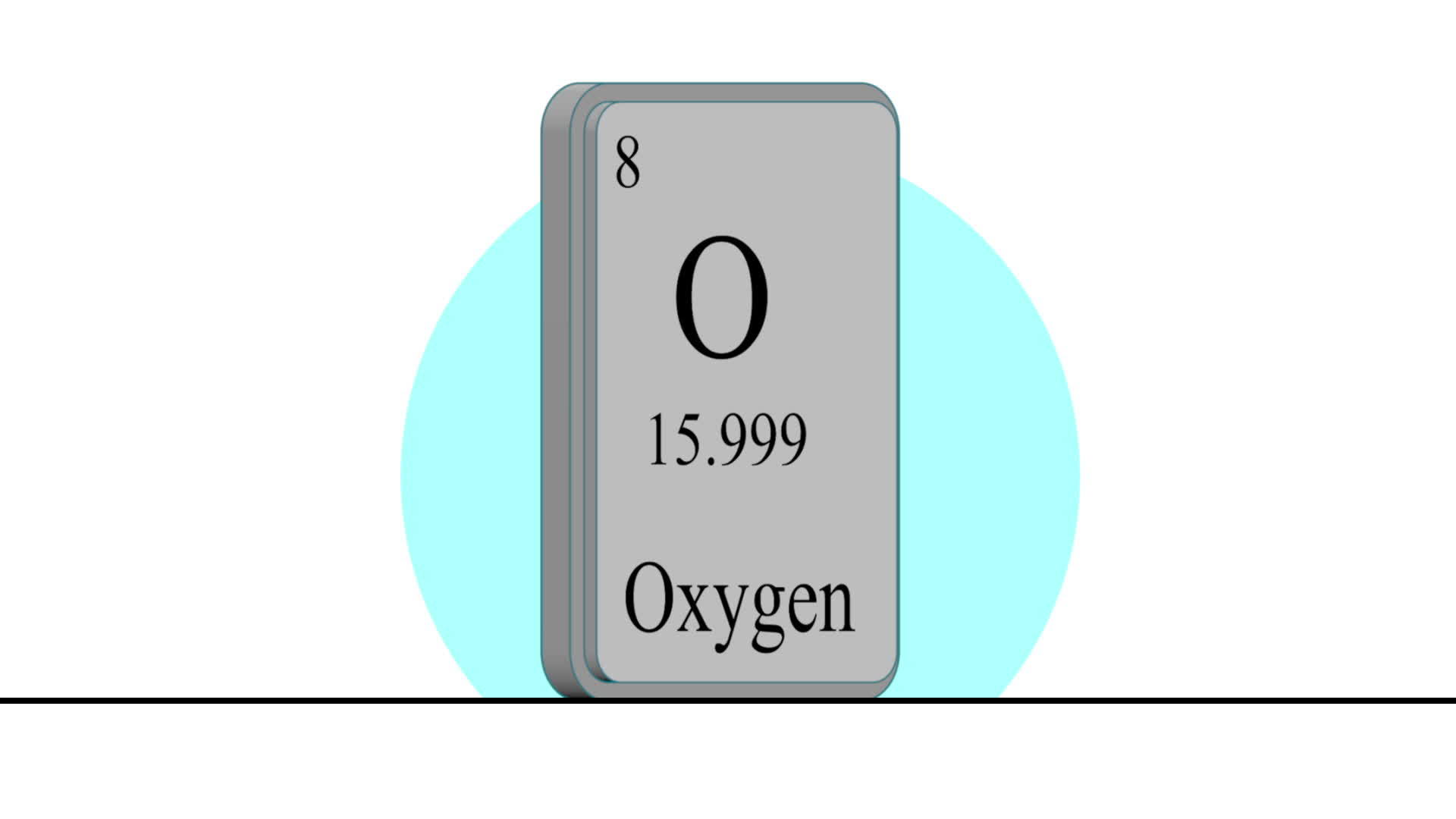 3d化学元素周期表氧视频的预览图