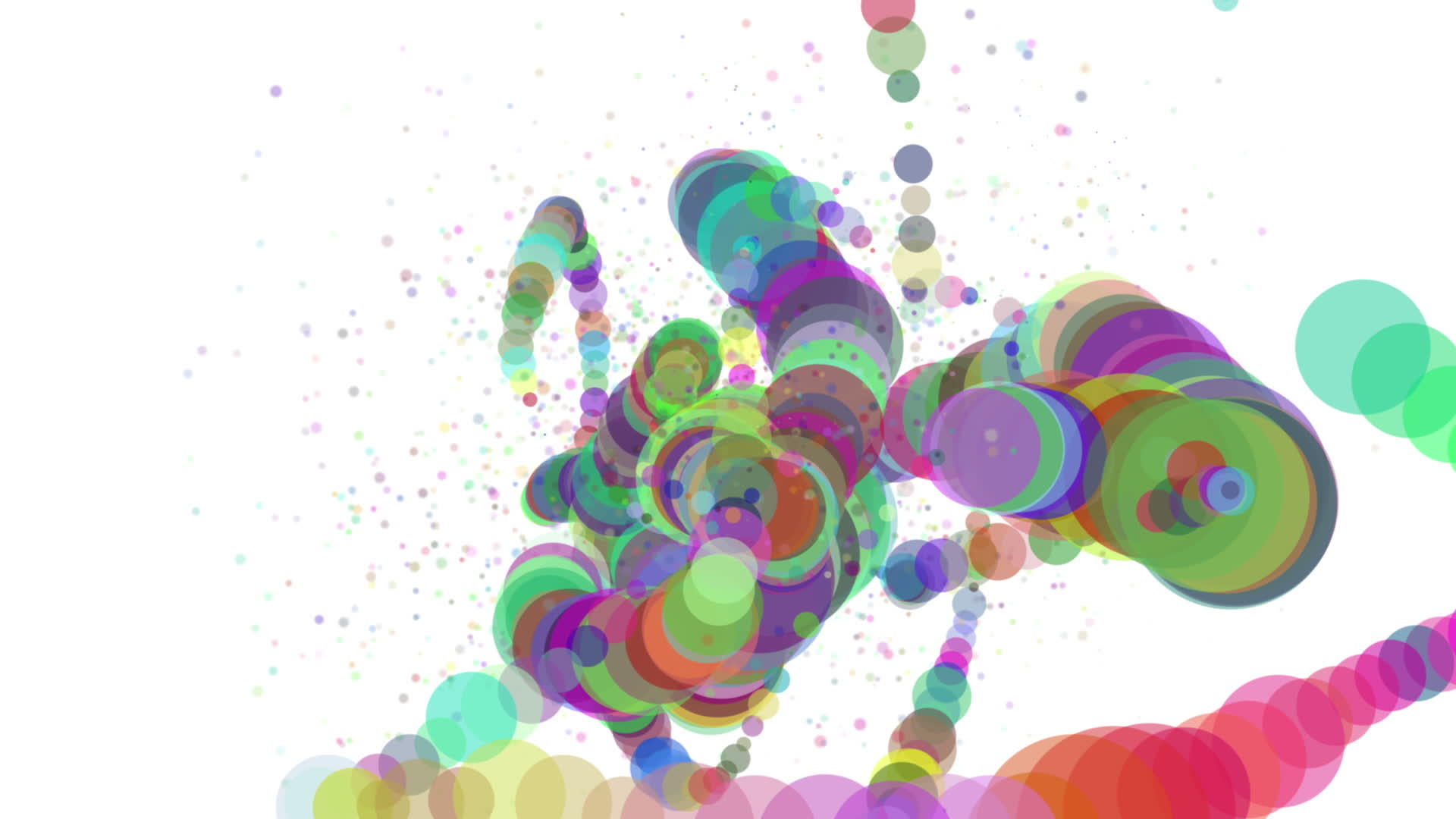 软色3D曲线彩虹视频的预览图