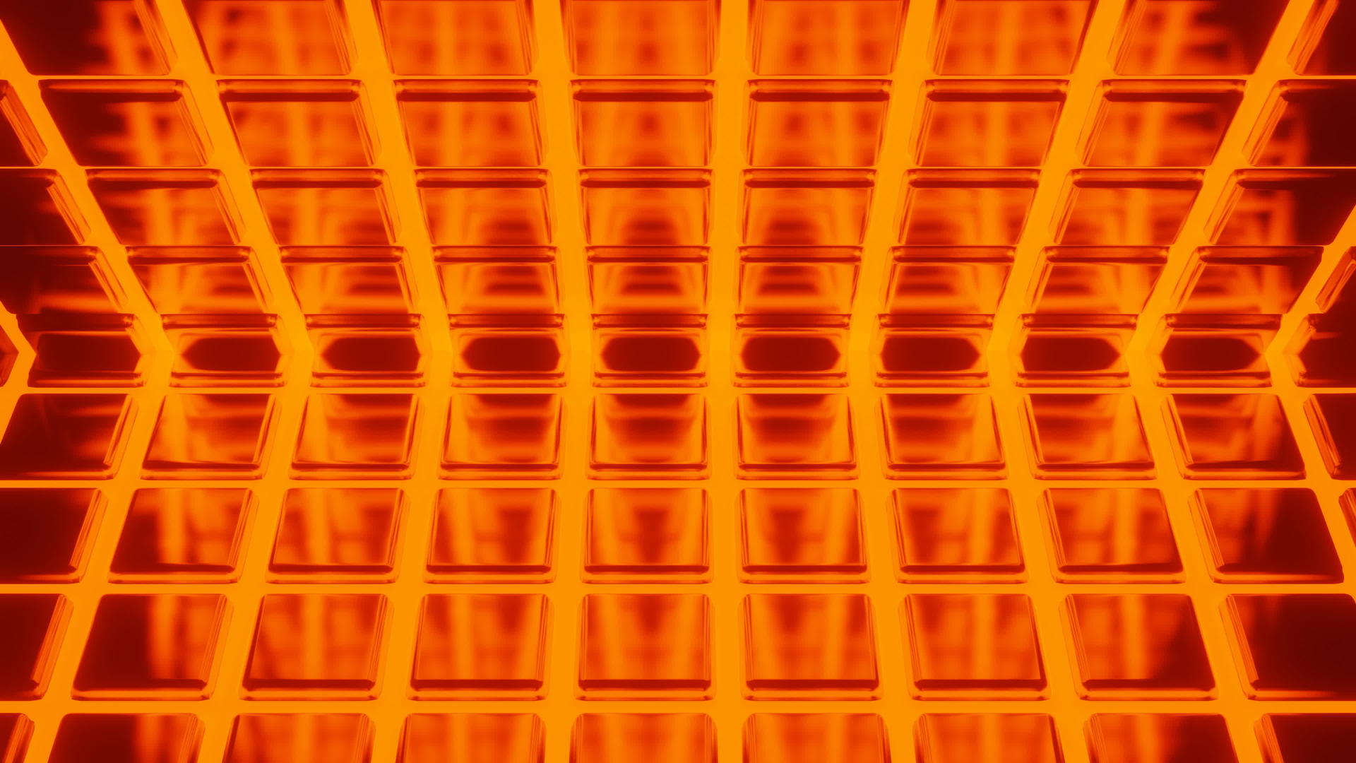 熔岩墙红和橙色熔岩墙无缝环绕视频的预览图
