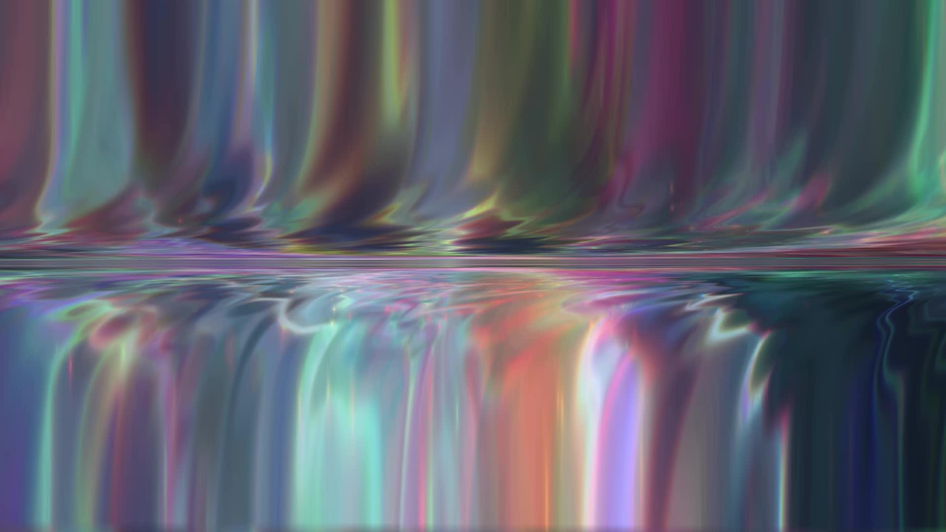 抽象的面部背景磁性瀑布具有流动的纹理视频的预览图